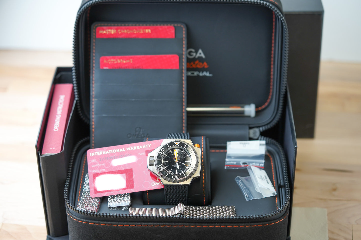 Omega Seamaster Ploprof 1200M Titanium Black 277.90.55.21.01.001