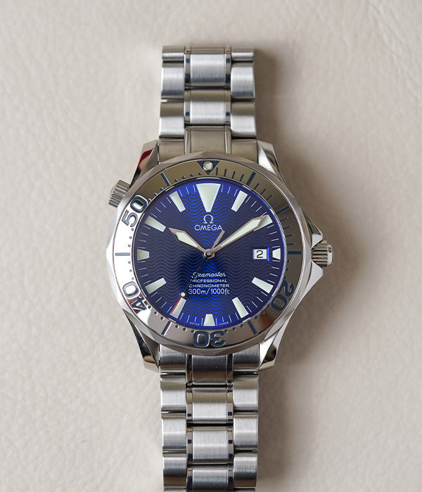Omega Seamaster 'Electric Blue' 2255.80 41mm
