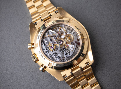 Omega Speedmaster 18K Moonshine Gold Green Dial 310.60.42.50.10.001