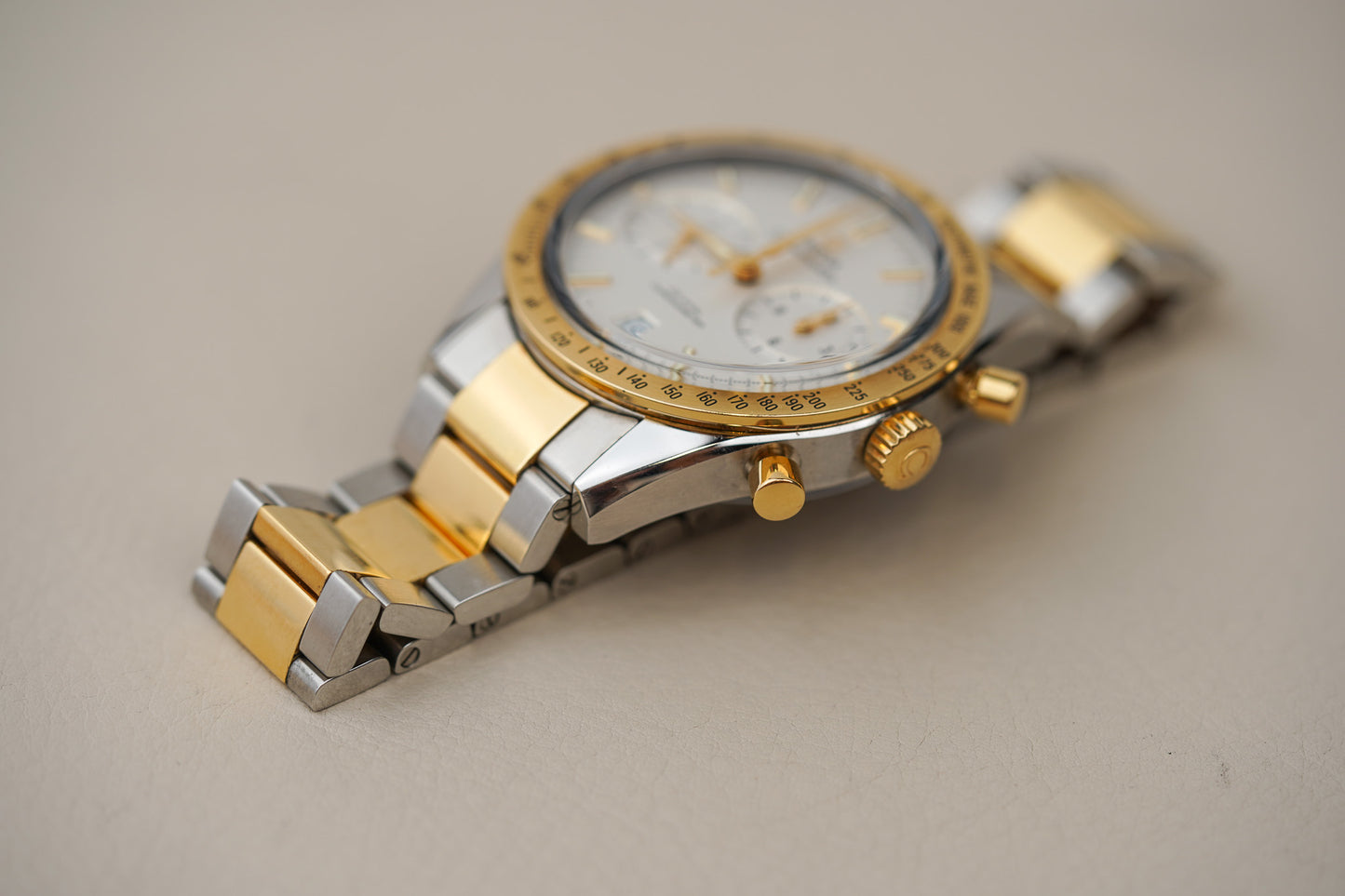 Omega Speedmaster 57' 18K Yellow Gold and Steel 331.20.42.51.02.001
