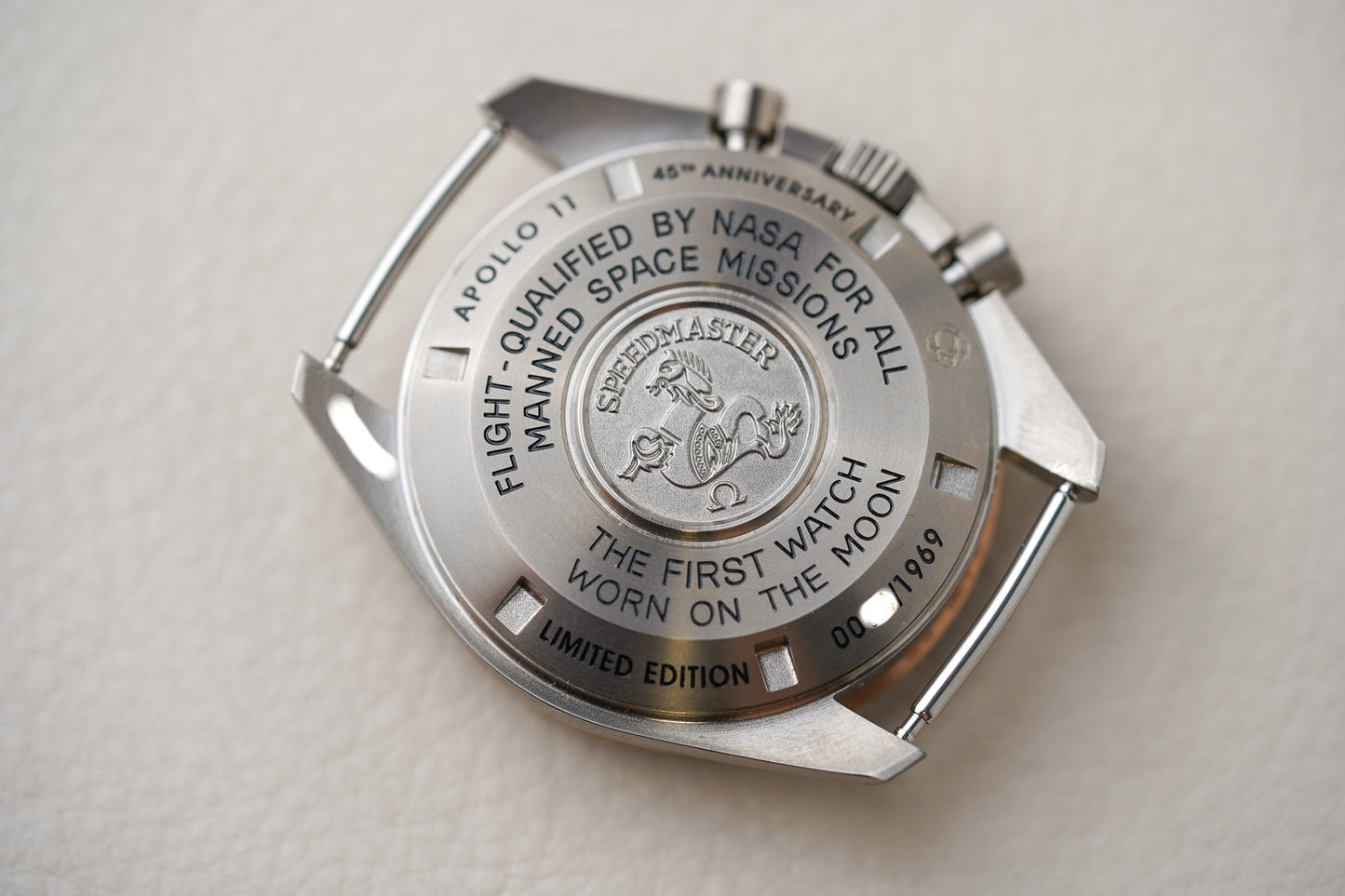 Omega Speedmaster Apollo 11 '45th Anniversary' Titanium Sedna Gold 311.62.42.30.06.001