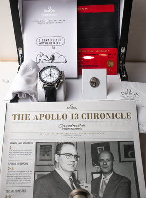 Omega Speedmaster Apollo 13 Snoopy '45th Anniversary' 311.32.42.30.04.003