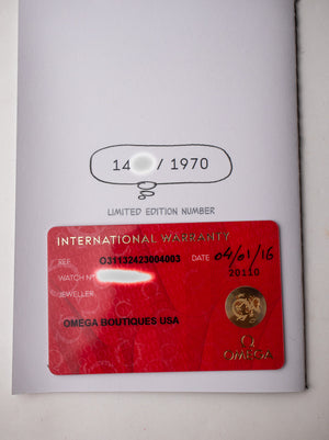 Omega Speedmaster Apollo 13 Snoopy '45th Anniversary' 311.32.42.30.04.003
