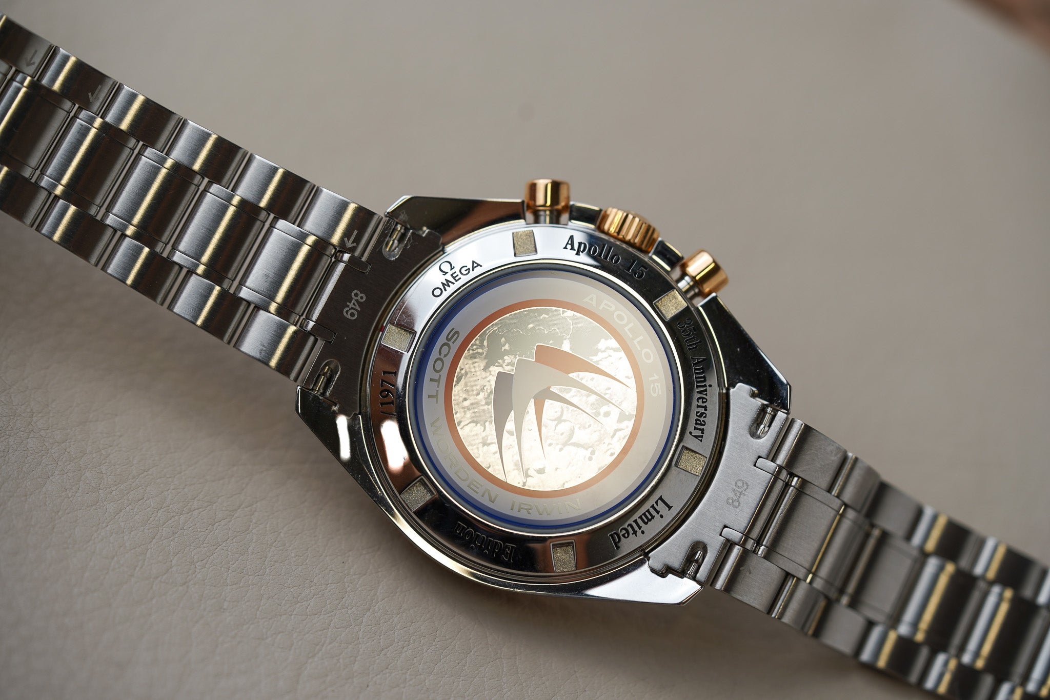 Omega Speedmaster Apollo 15 35th Anniversary 3366.51