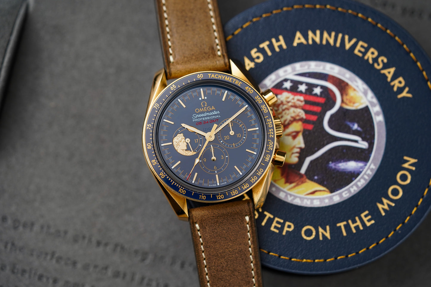 Omega Speedmaster Apollo XVII 45th Anniversary 311.63.42.30.03.001