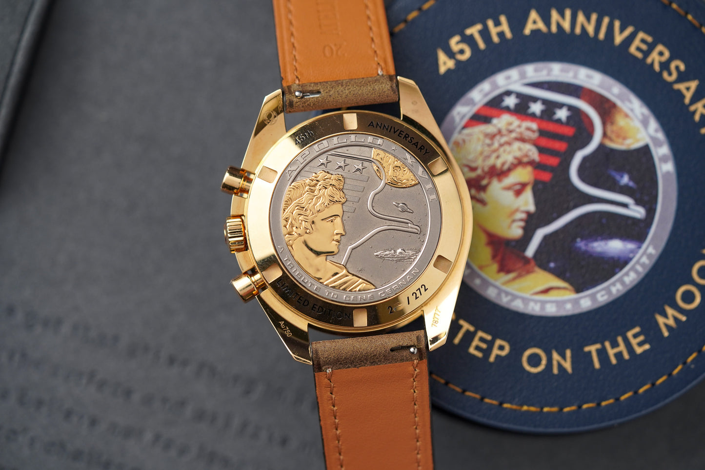 Omega Speedmaster Apollo XVII 45th Anniversary 311.63.42.30.03.001