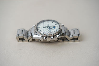 Omega Speedmaster Broad Arrow White Dial 'Moonphase' 3575.20