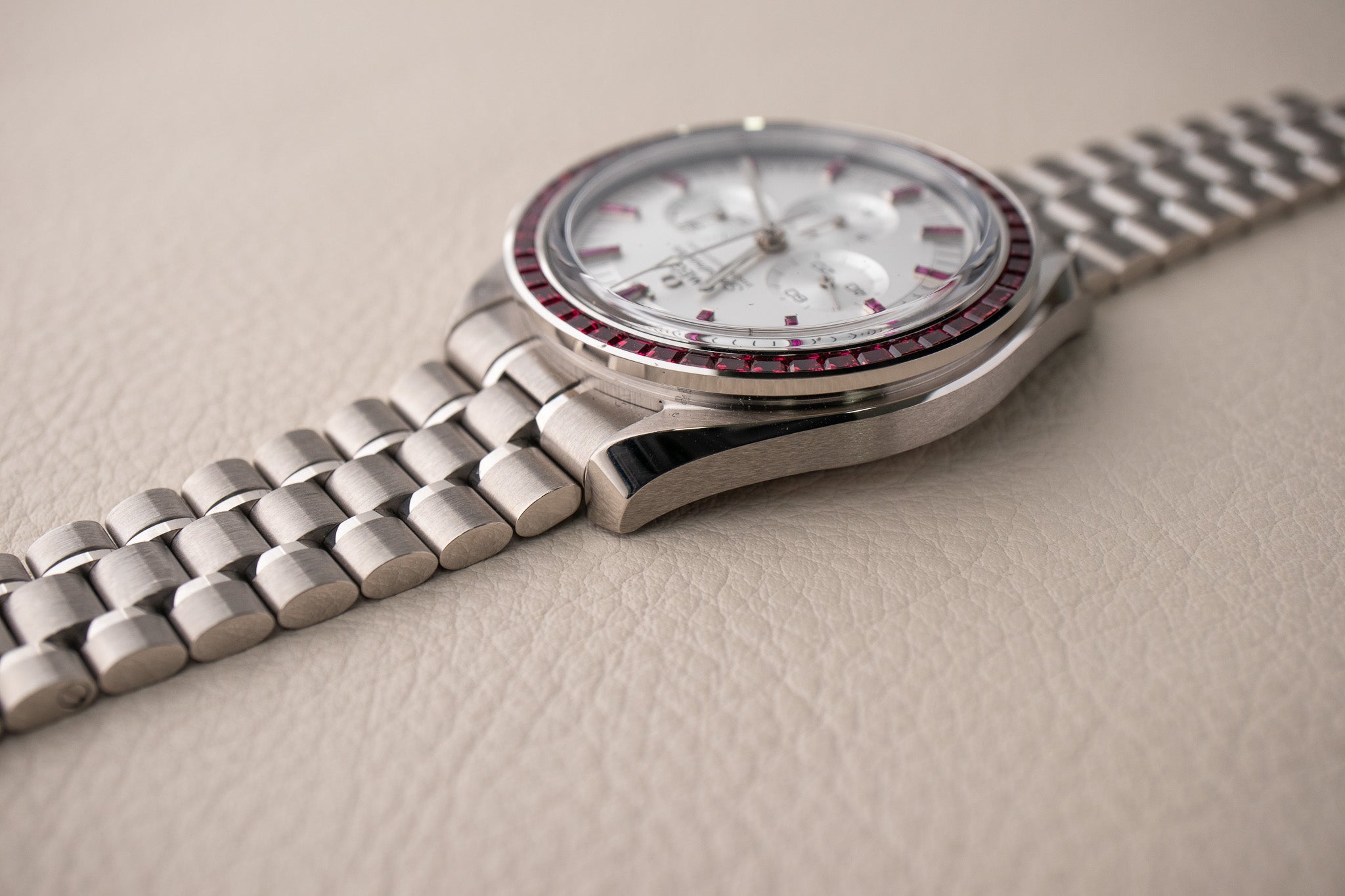 Omega Speedmaster Ruby Omega Speedmaster Canopus Gold - Ruby Bezel/Indicies 310.55.42.50.52.0 ...
