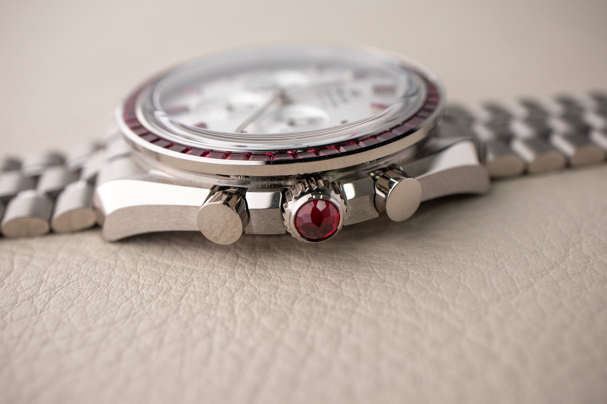 Omega Speedmaster Ruby Omega Speedmaster Canopus Gold - Ruby Bezel/Indicies 310.55.42.50.52.0 ...