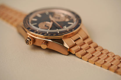 Omega Speedmaster Chrono Chime 18K Sedna Gold 522.50.45.52.03.001