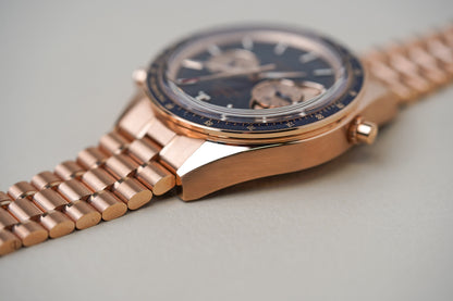 Omega Speedmaster Chrono Chime 18K Sedna Gold 522.50.45.52.03.001