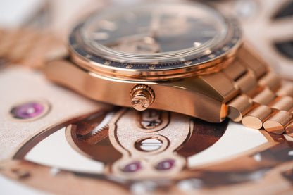 Omega Speedmaster Chrono Chime 18K Sedna Gold 522.50.45.52.03.001