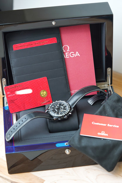 Omega Speedmaster Dark Side of The Moon 'Pitch Black' 311.92.44.51.01.004