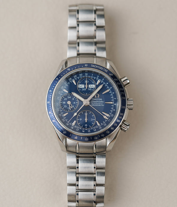 Omega Speedmaster Day-Date Reduced Blue 3222.80