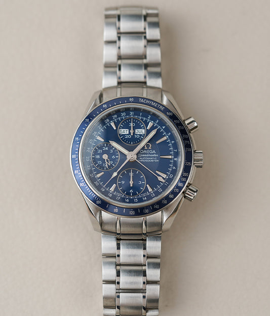Omega Speedmaster Day-Date Reduced Blue 3222.80