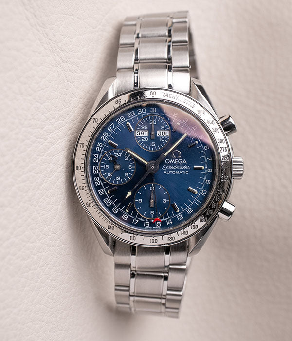 Omega Speedmaster Day Date 3523.80 Blue Dial
