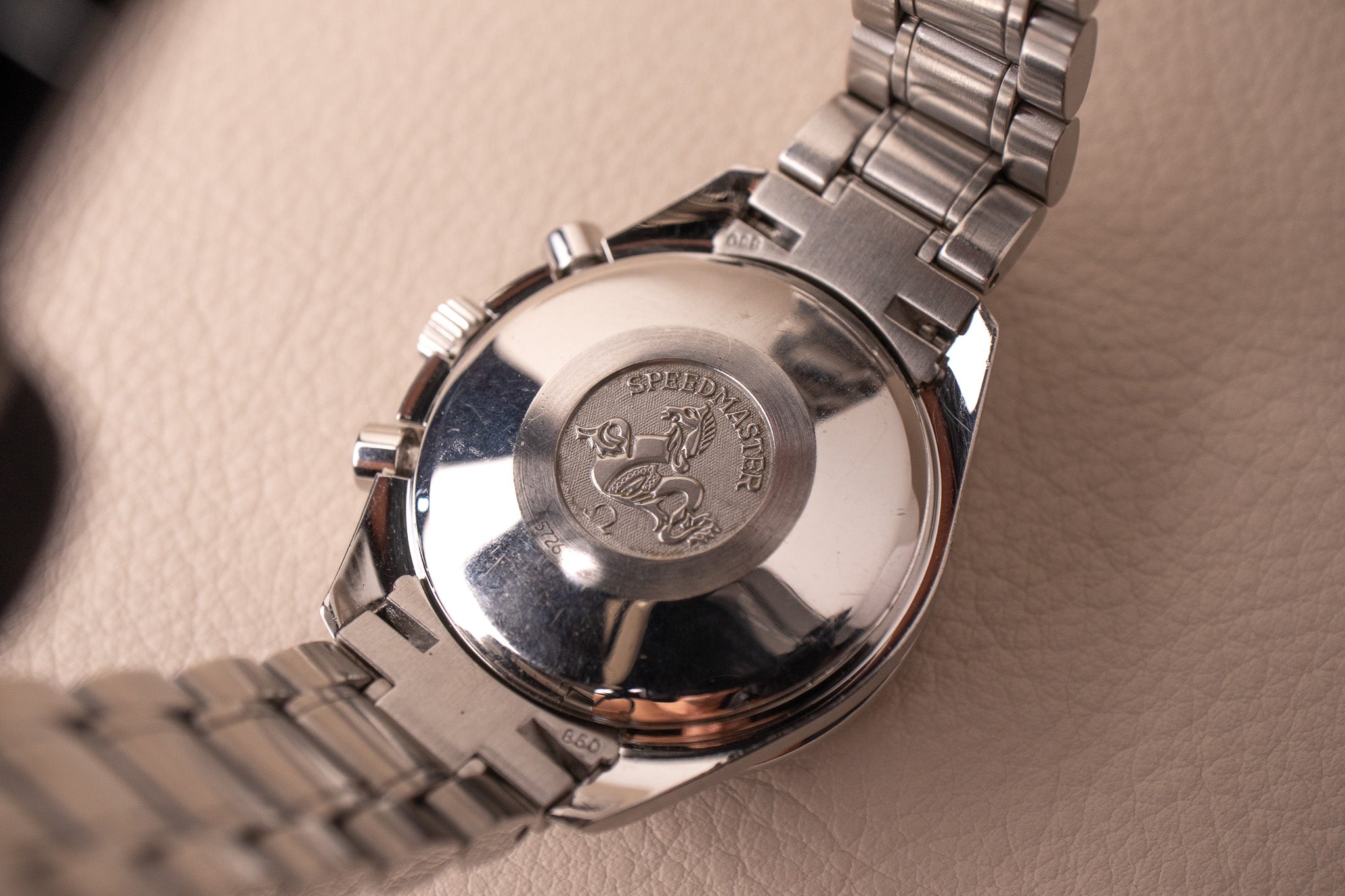 Omega Speedmaster Day Date 3523.80 Blue Dial – Belmont Watches