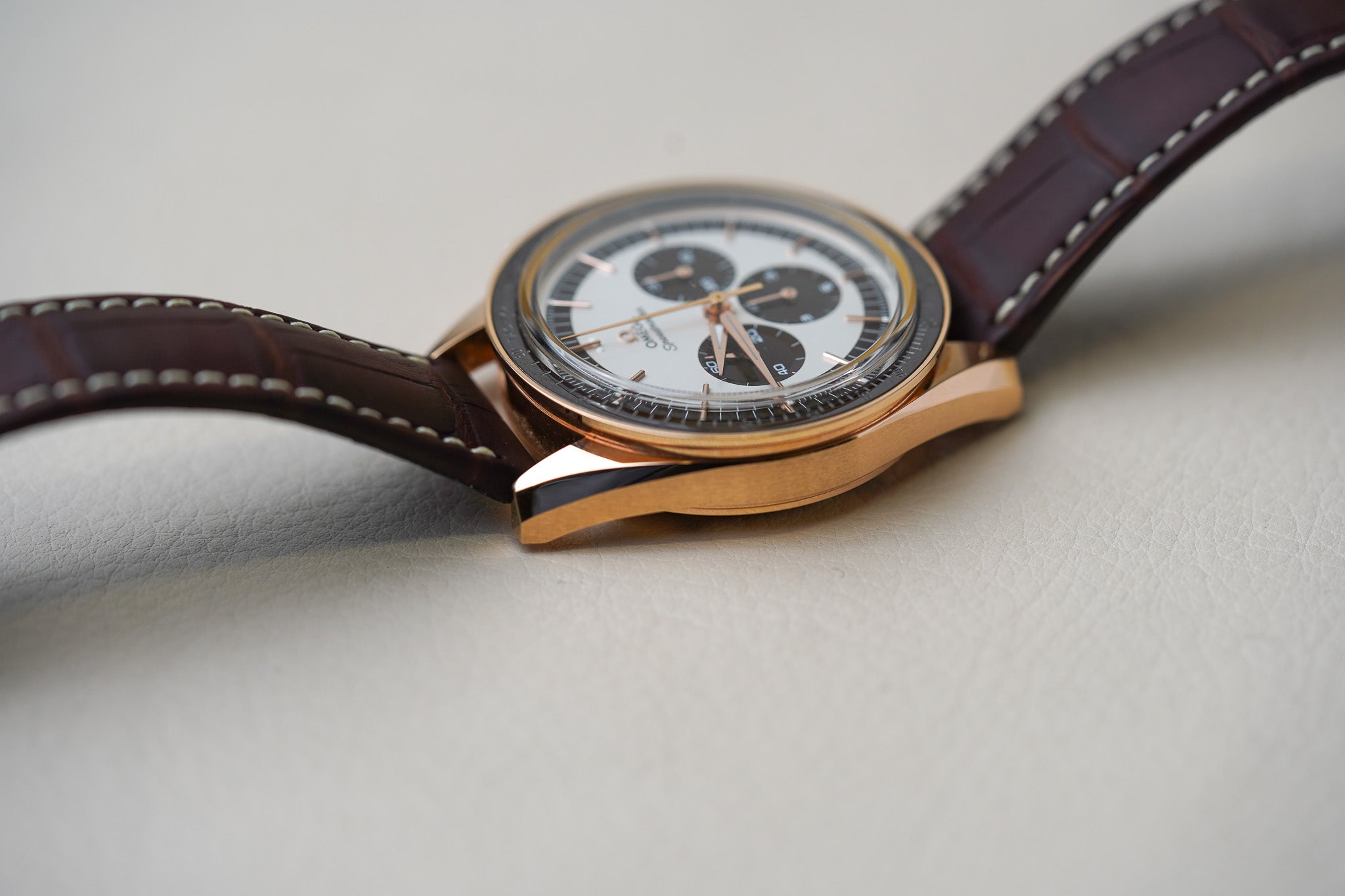 Omega Speedmaster First Omega In Space 18k Sedna Gold 311.63.40.30.02.001