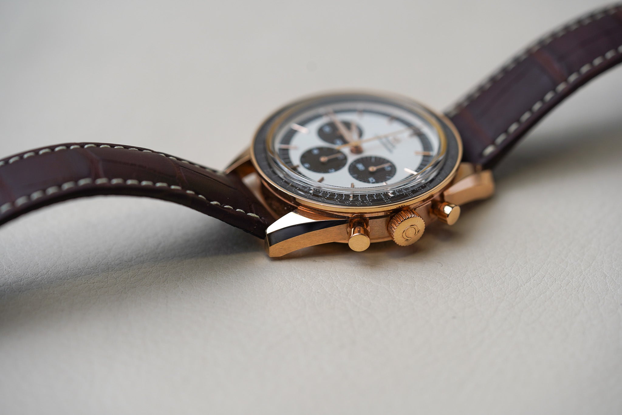 Omega Speedmaster First Omega In Space 18k Sedna Gold 311.63.40.30.02.001