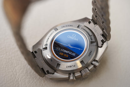 Omega Speedmaster GMT HB-SIA Solar Impulse Project Anniversary Series 321.90.44.52.01.001