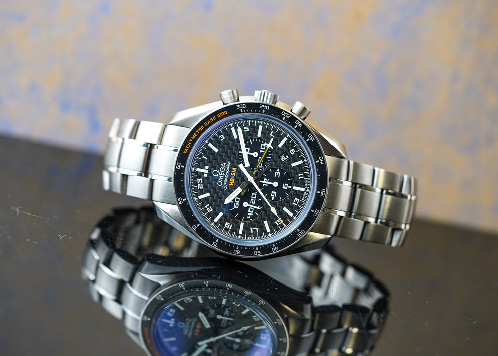 Omega Speedmaster GMT HB-SIA Solar Impulse Project Anniversary Series ...