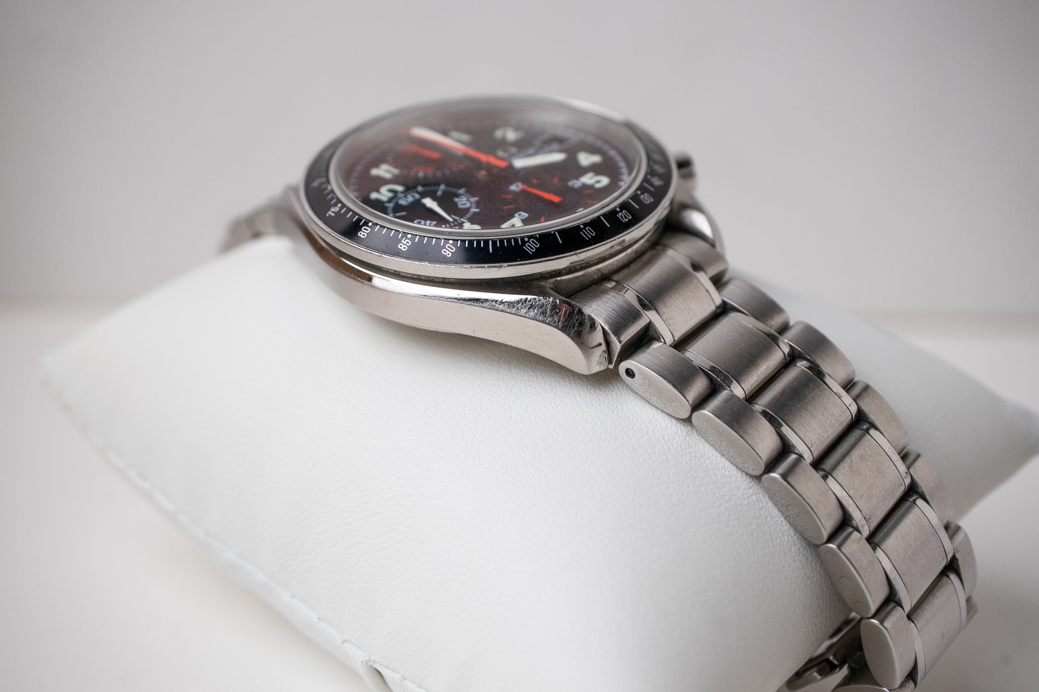 blackhawk OMEGA V1 旧型　レプ　OD Omega Speedmaster Japanese Market 3513.53 Black Dial – Belmont Watches