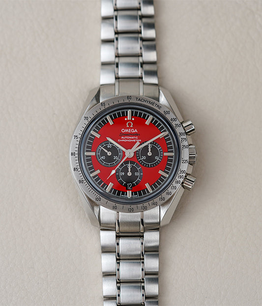 Omega Speedmaster Legend Michael Schumacher Red 3506.61