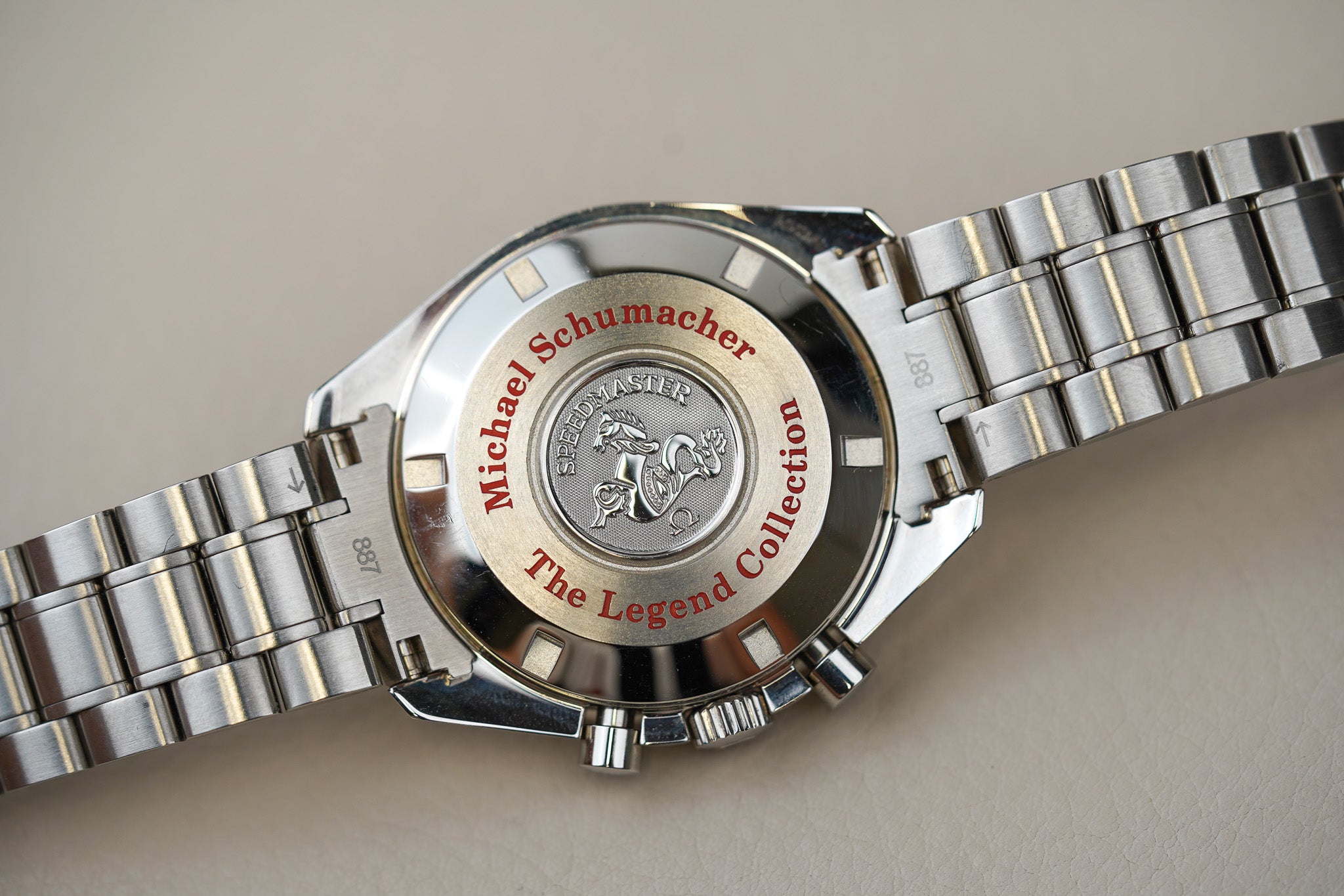 Omega Speedmaster Legend Michael Schumacher Red 3506.61 – Belmont
