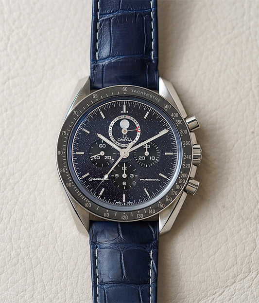 Omega Speedmaster Moonphase Aventurine 311.33.44.32.01.001