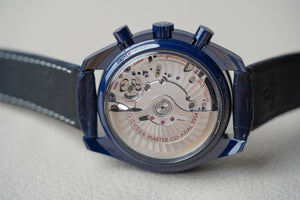 Omega Speedmaster Moonphase Blue Ceramic Aventurine 304.93.44.52.03.002