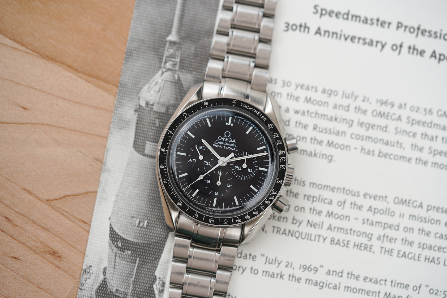 Omega Speedmaster Moonwatch 30th Anniversary Apollo XI 3560.50