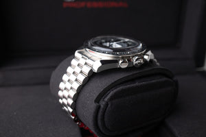 Omega Speedmaster Moonwatch referance 310.30.42.50.01.00 bottom right side of case and lug with crown and pushers