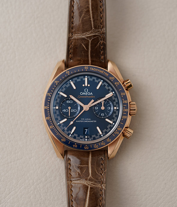 Omega Speedmaster Racing Sedna Gold 329.53.44.51.03.001