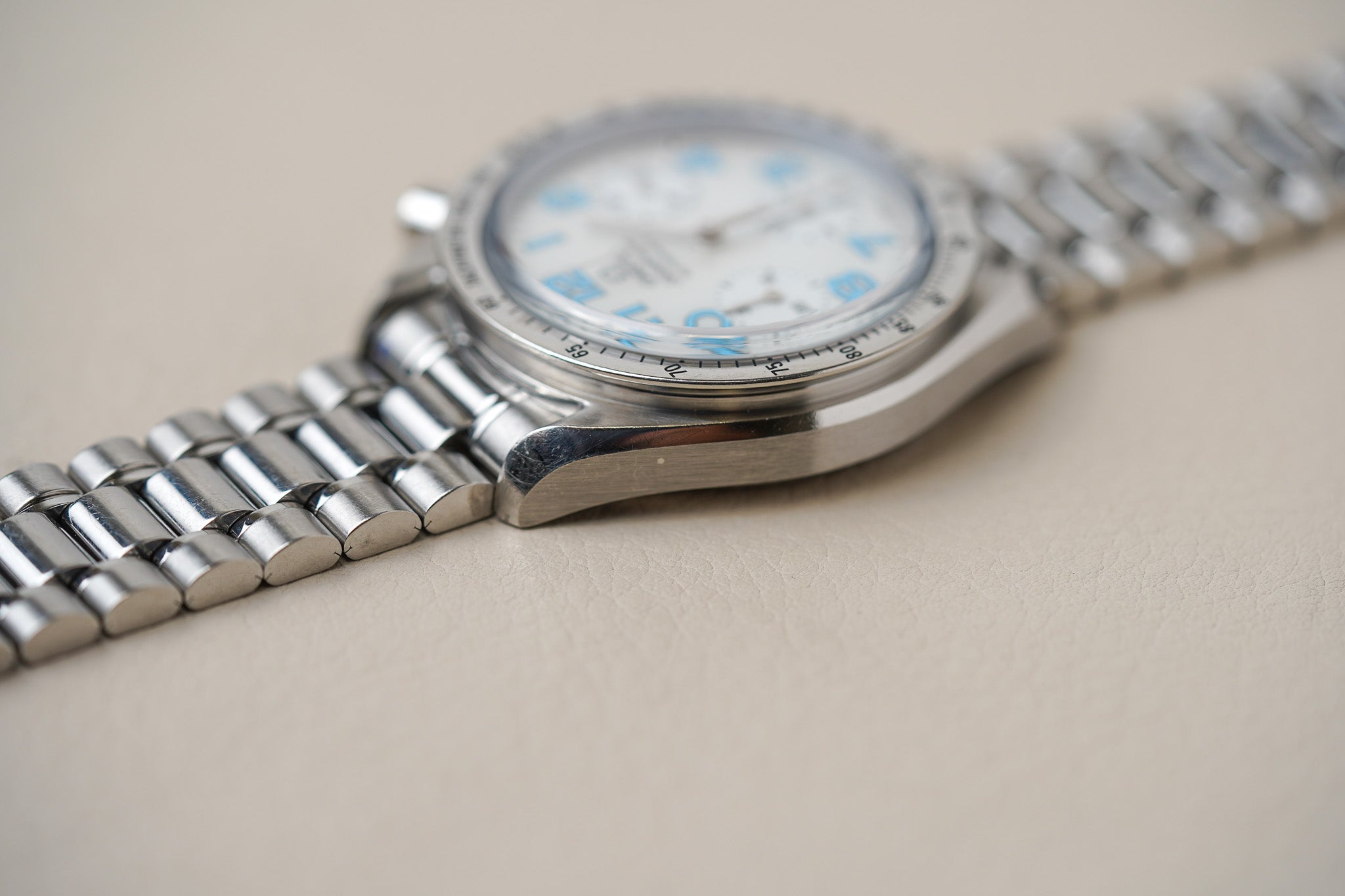Omega Speedmaster Reduced Mother of Pearl Dial 3502.71