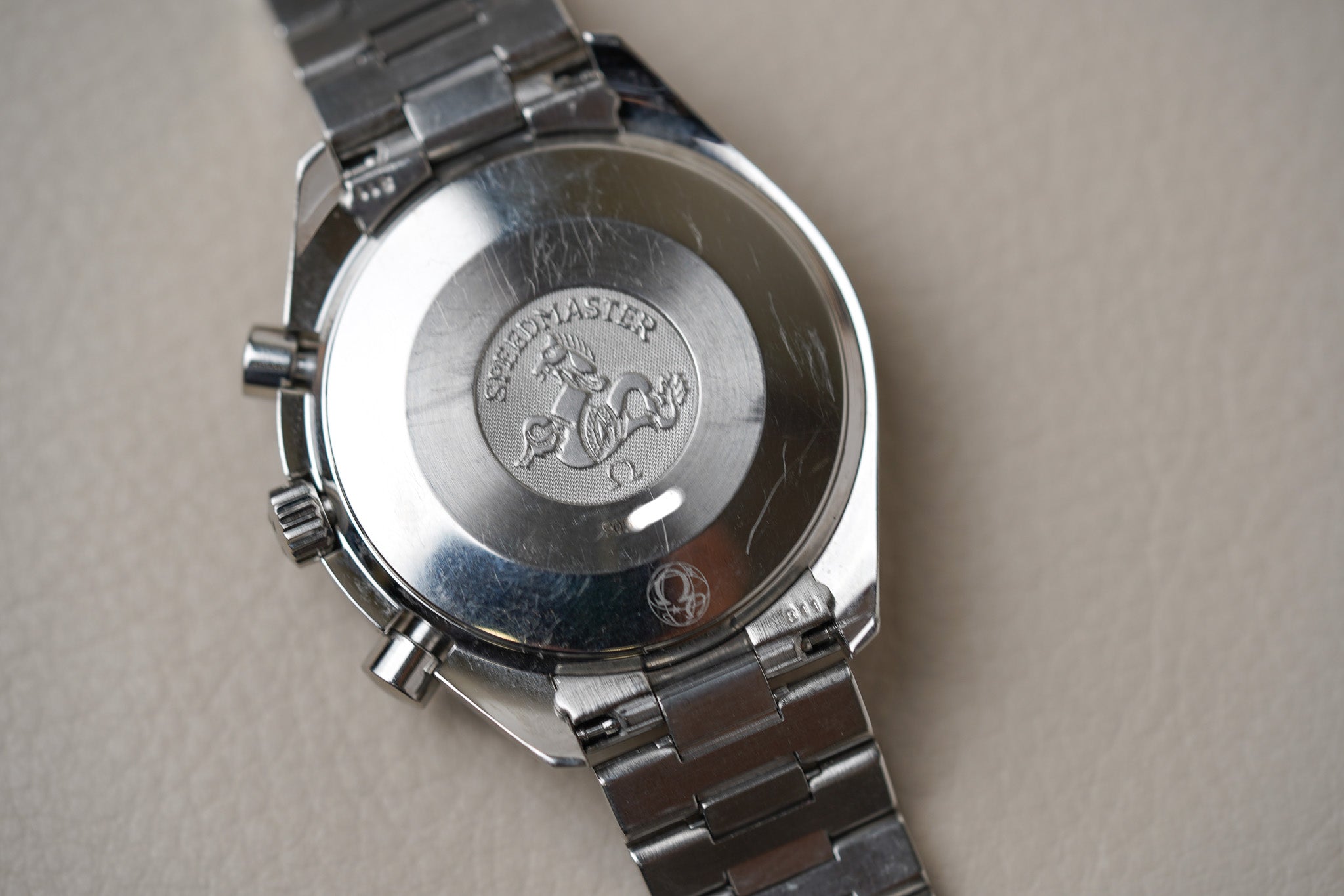 Omega Speedmaster Reduced Mother of Pearl Dial 3502.71