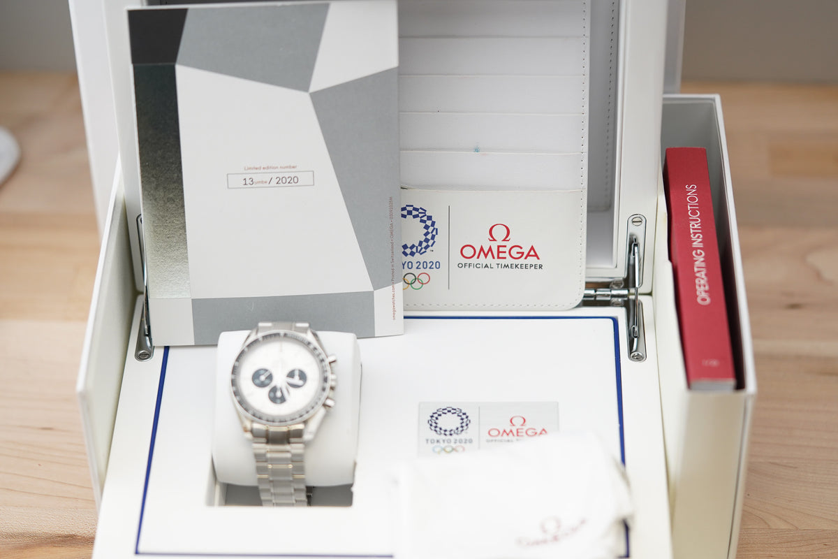 Omega Speedmaster Tokyo 2020 Panda 522.30.42.30.04.001