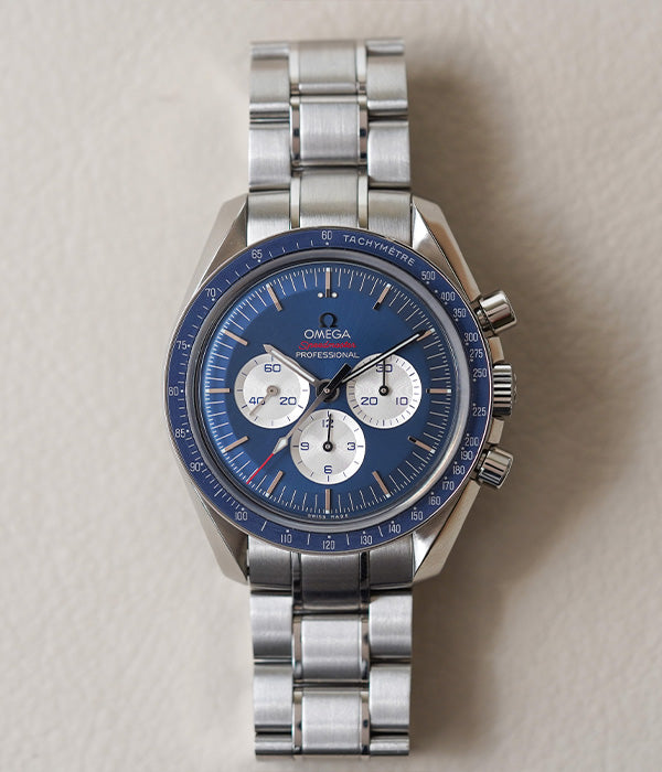Omega Speedmaster Tokyo 2020 “Blue" 522.30.42.30.03.001