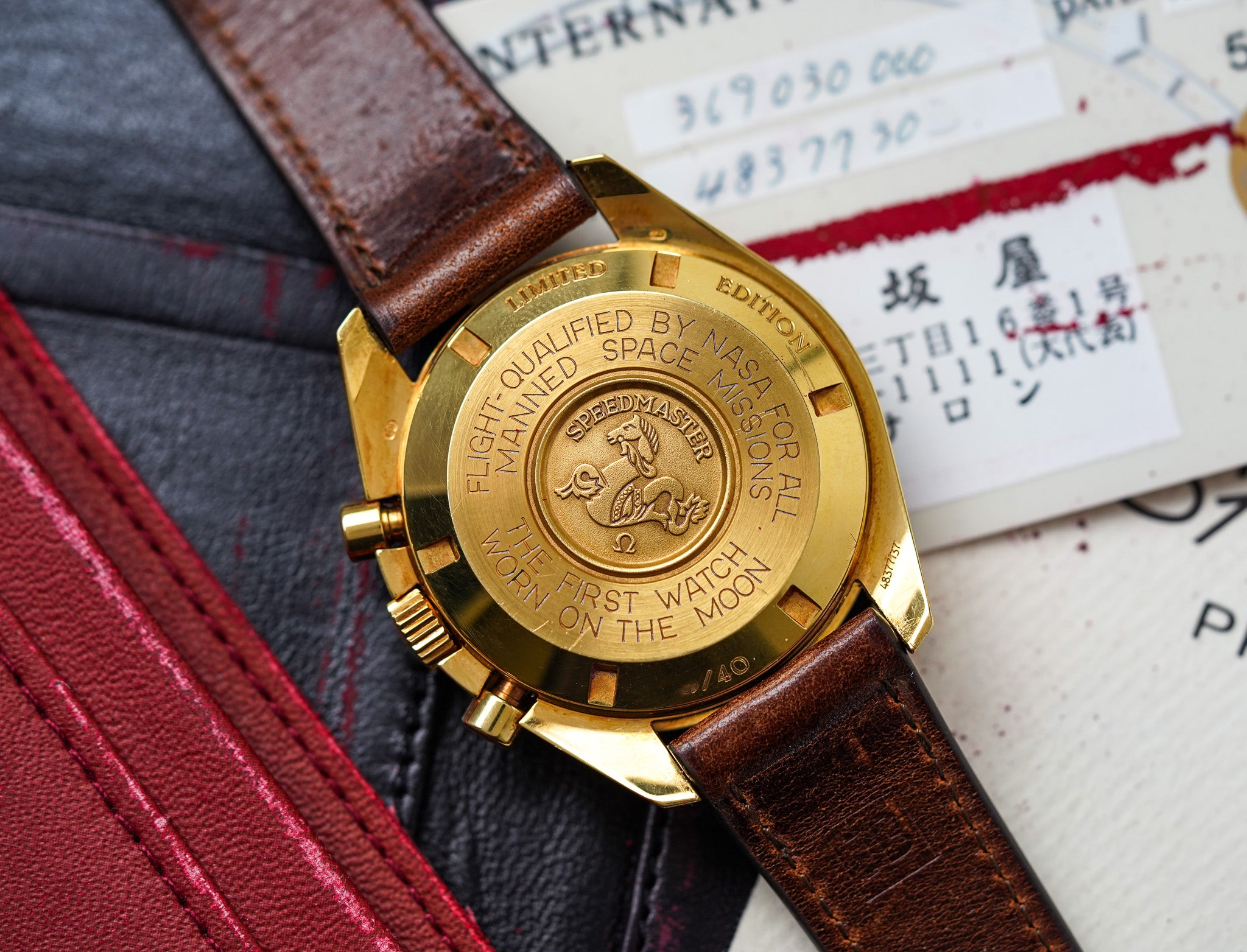 Omega Speedmaster 'Golden Panda' 3690.30