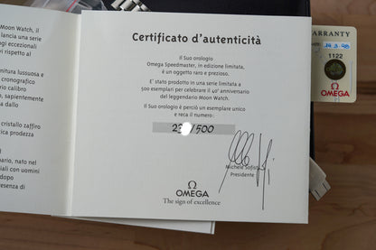 Omega Speedmaster "Italian Albino" 3593.20