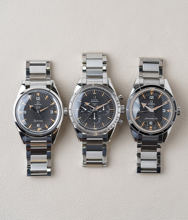 Omega Trilogy Collection 3 Watches 60th Anniversary Set