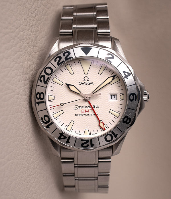 Omega Seamaster 300M GMT 'Great White' 2538.20