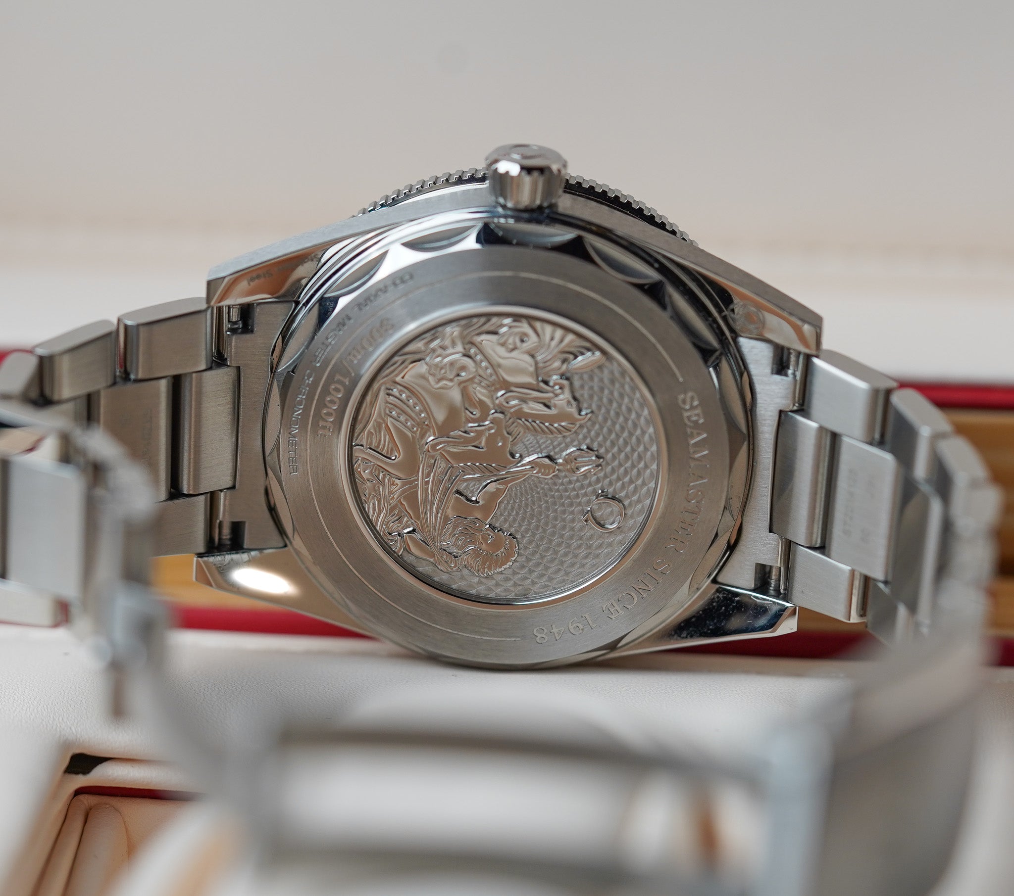 Omega Seamaster 300 Summer Blue 41mm 234.30.41.21.03.002 75th Anniversary