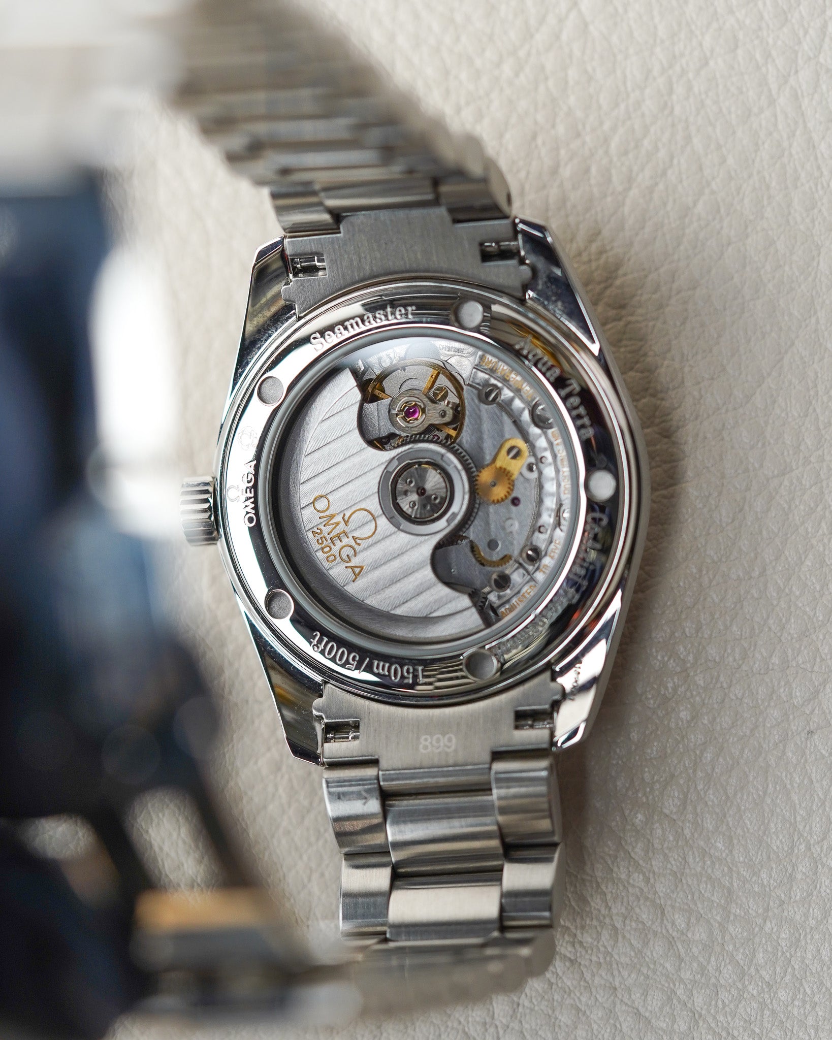 Omega Seamaster Aqua Terra 2504.30 Silver Dial – Belmont Watches