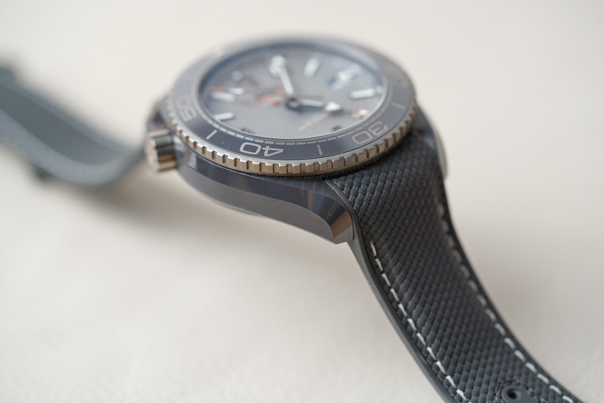 Omega Seamaster Planet Ocean 600M GMT Grey Ceramic 215.92.46.22.99.002