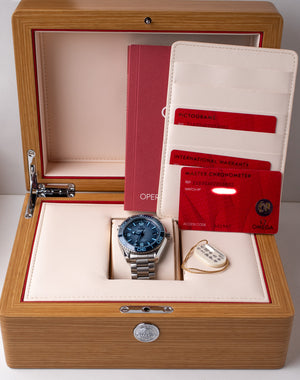 Omega Seamaster Planet Ocean Summer Blue 215.30.40.20.03.002