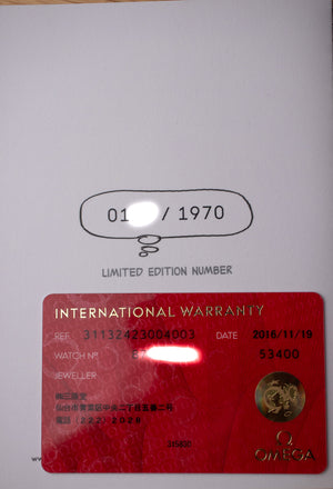 Omega Speedmaster Apollo 13 Snoopy '45th Anniversary' 311.32.42.30.04.003