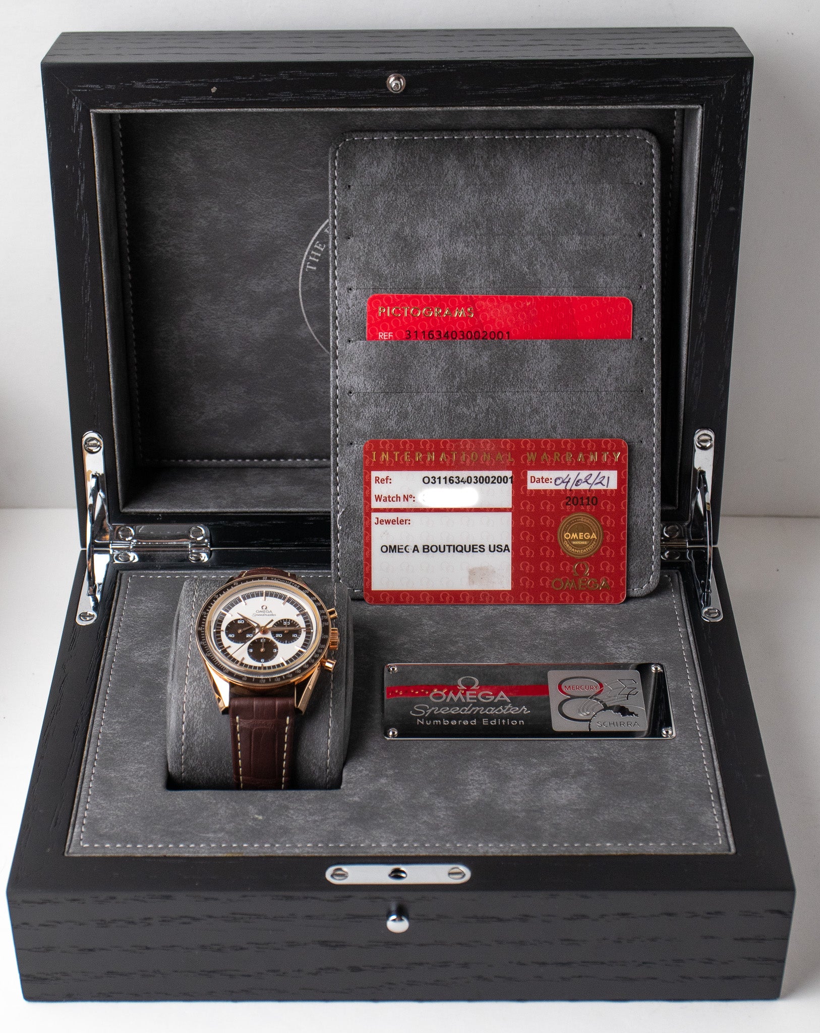Omega Speedmaster First Omega In Space 18k Sedna Gold 311.63.40.30