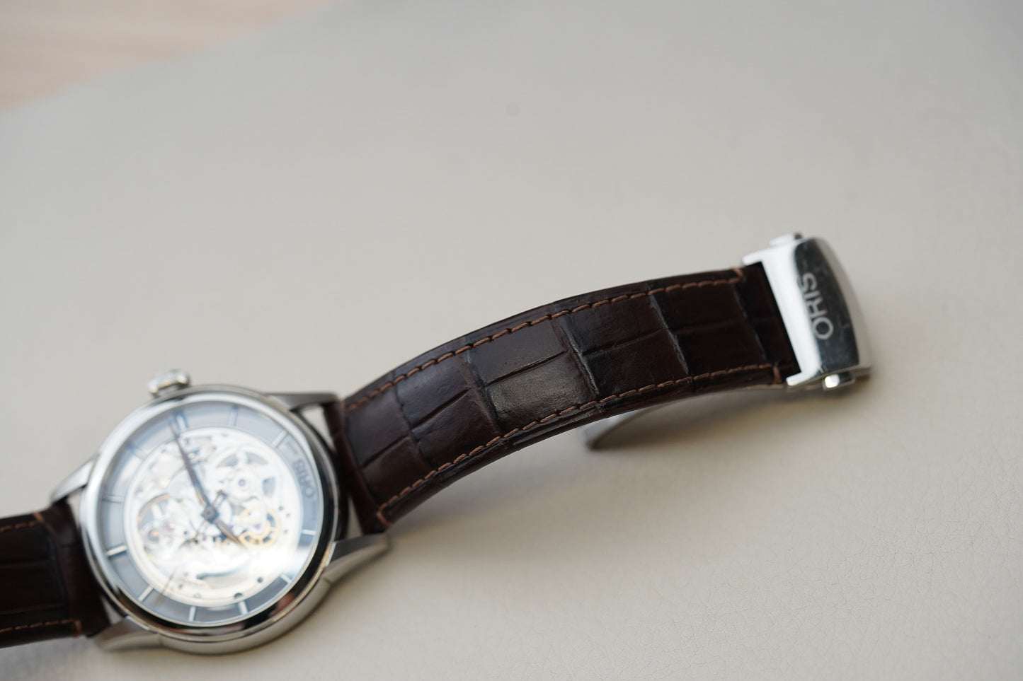 Oris Artelier Translucent Skeleton 01 734 7684 4051-07 5 21 70FC
