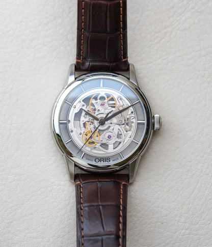 Oris Artelier Translucent Skeleton 01 734 7684 4051-07 5 21 70FC