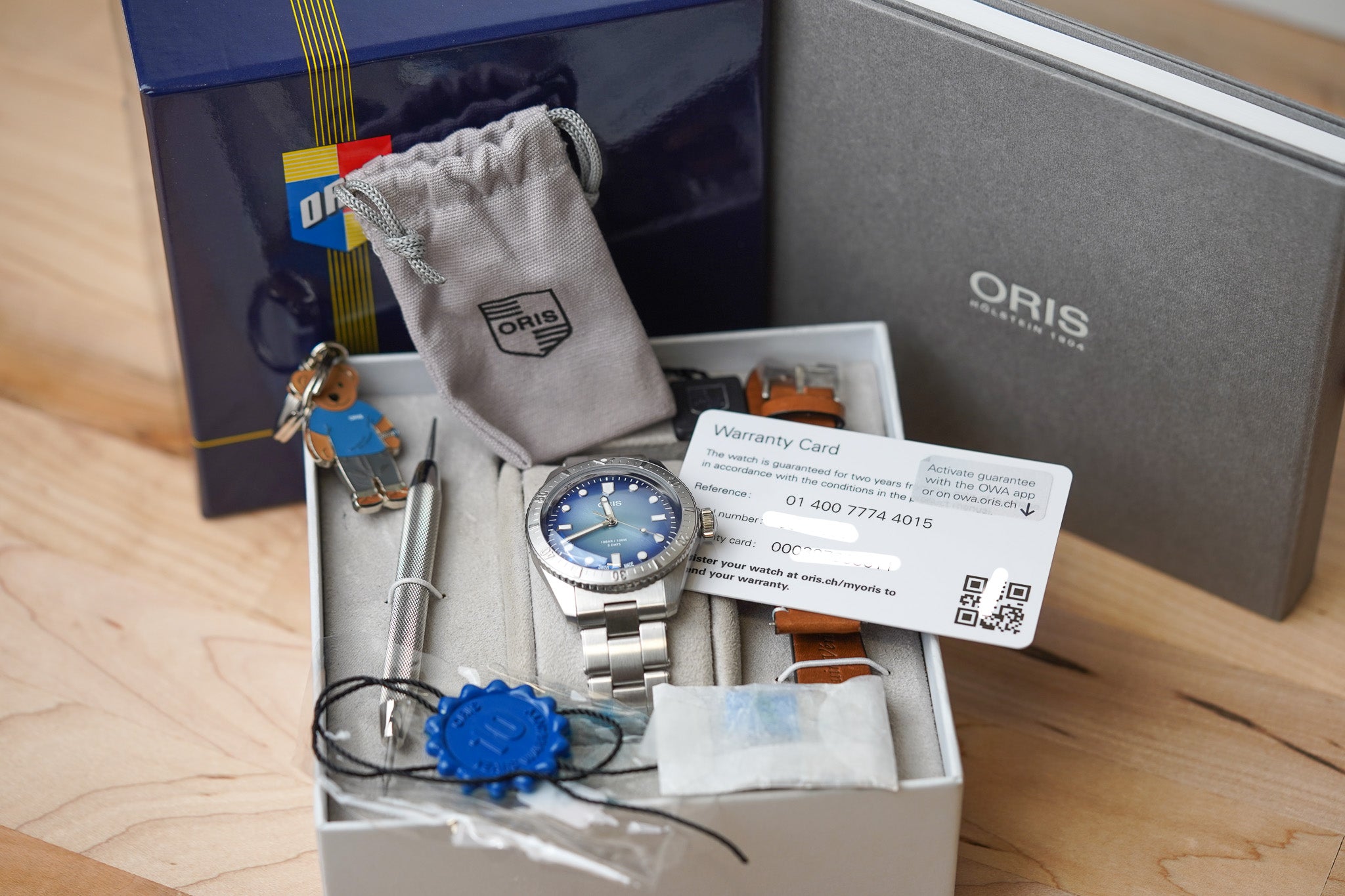 Oris Divers Chronos Limited Edition 01 400 7774 4015-Set